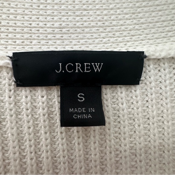 J. Crew Cream Cardigan Sweater - Picture 5 of 6